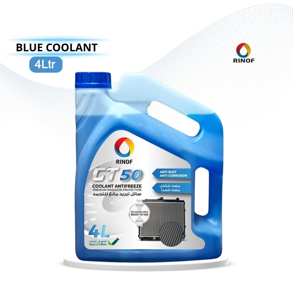 blue coolant