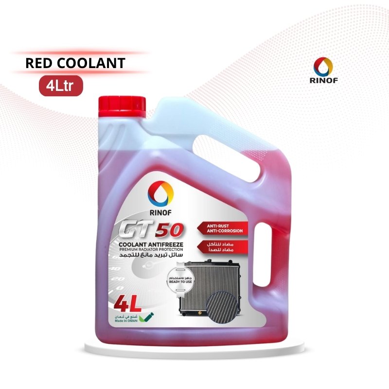 red coolant